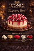 Raspberry Bert- 4” Cheesecake