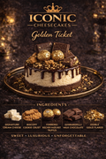 Golden Ticket- 4” Cheesecake